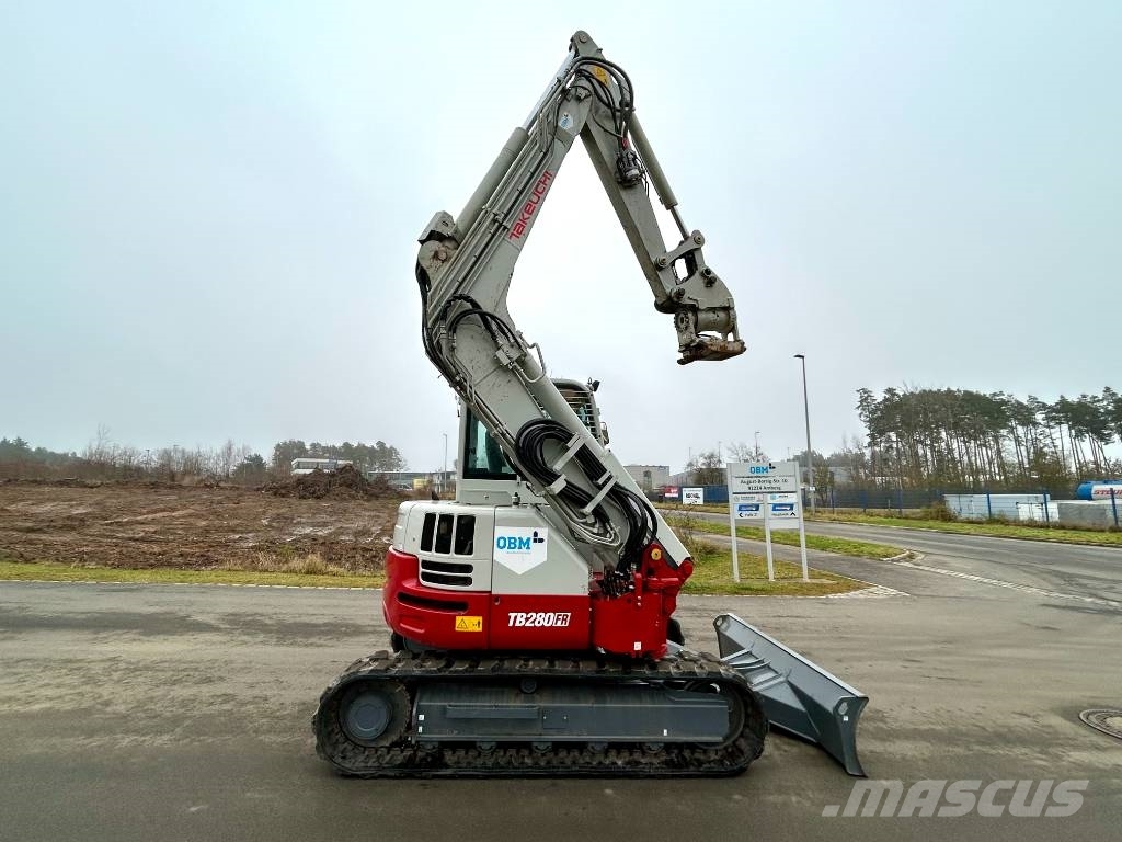 Takeuchi TB 280 FR V3 Excavadoras 7t - 12t