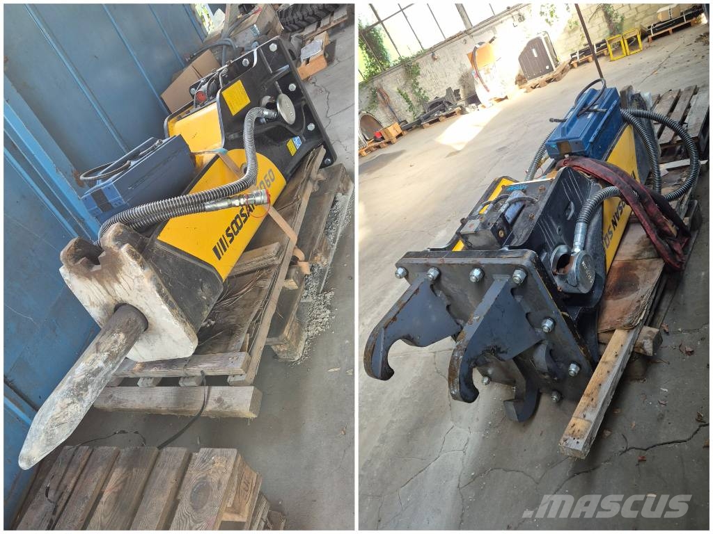 Soosan Hammer SQ60 (1.750 kg) Martillos hidráulicos