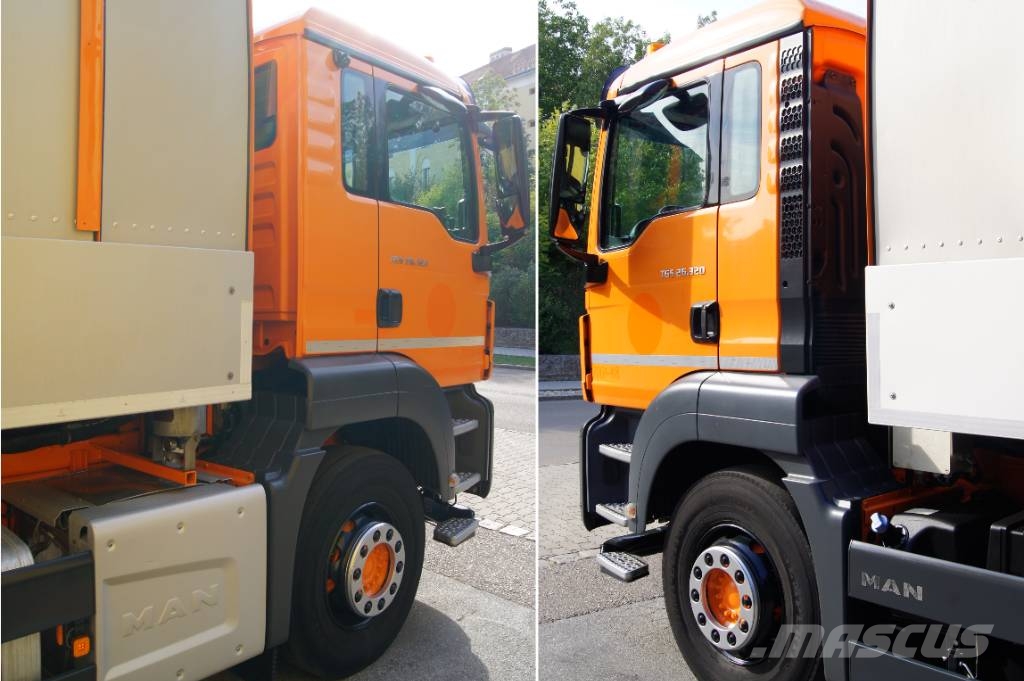 MAN TGS 26.320 BL 6x2-2 / MUT FAUN Rotopress / ZOELLER Camion dei rifiuti