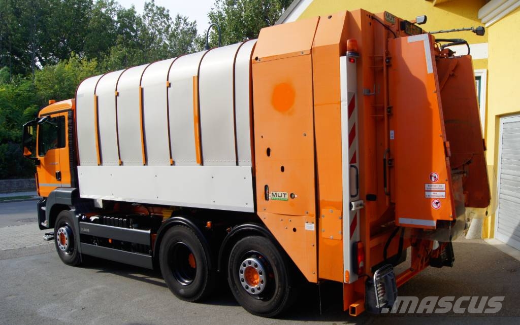 MAN TGS 26.320 BL 6x2-2 / MUT FAUN Rotopress / ZOELLER Camion dei rifiuti