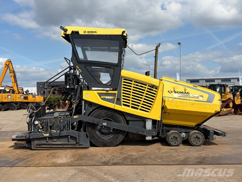 Bomag BF600P-2 incl. 2 x 75 cm extensions Strassenfertiger