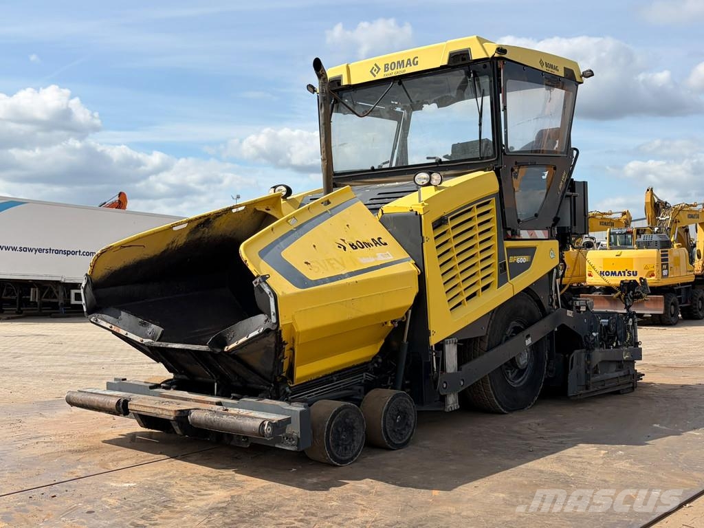 Bomag BF600P-2 incl. 2 x 75 cm extensions Strassenfertiger