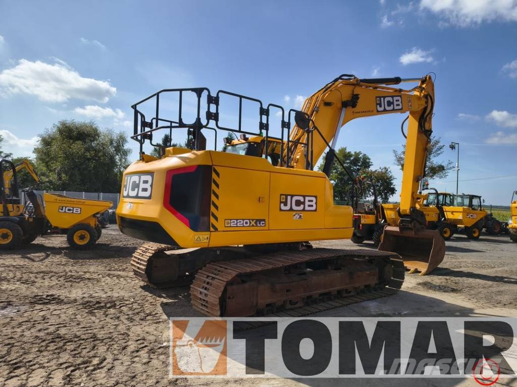 JCB 220 X LC 대형 굴삭기 29톤 이상