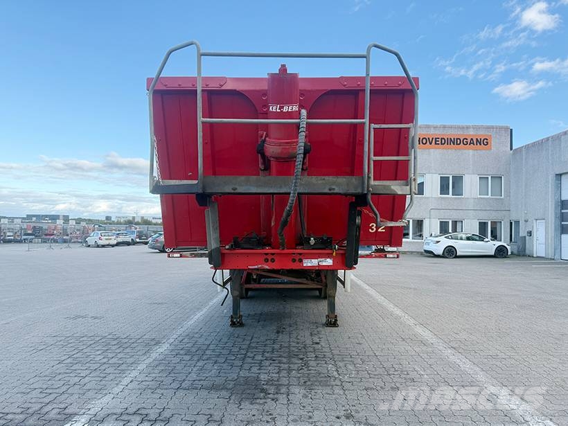 Kel-Berg Tipper / Kippauflieger 37 m3 Savivartės puspriekabės