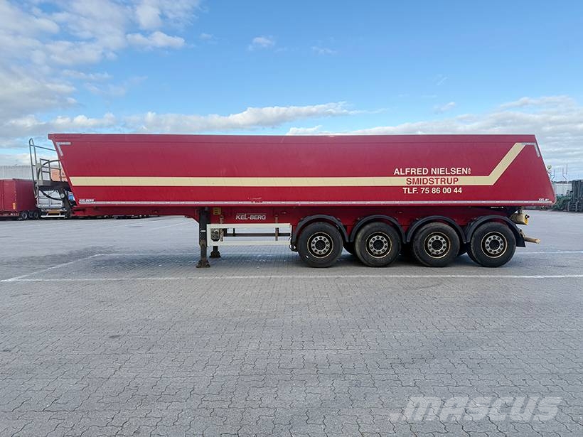Kel-Berg Tipper / Kippauflieger 37 m3 Savivartės puspriekabės