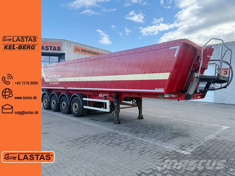 Kel-Berg Tipper / Kippauflieger 37 m3 Savivartės puspriekabės