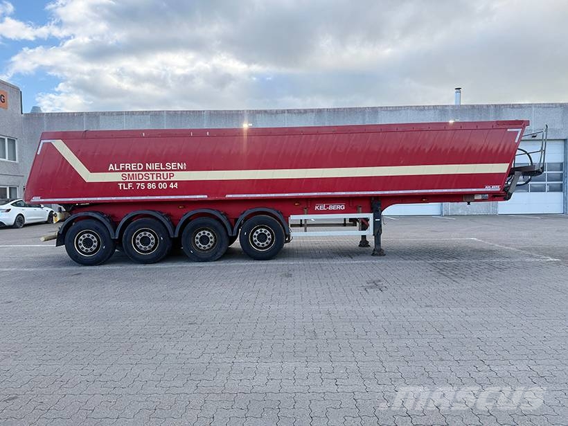 Kel-Berg Tipper / Kippauflieger 37 m3 Savivartės puspriekabės