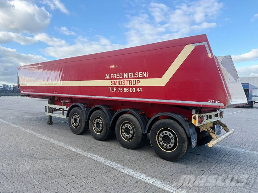 Kel-Berg Tipper / Kippauflieger 37 m3 Savivartės puspriekabės