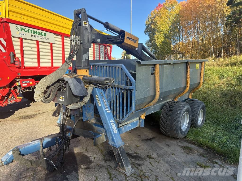 Vreten 1000 Huggarvagn Ostale prikolice