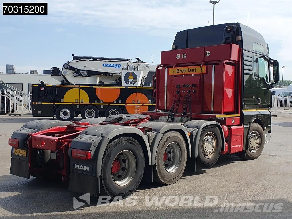 MAN TGX 42.580 TGX 8X4 150T! Retarder Hydraulic Lift+L Ťahače