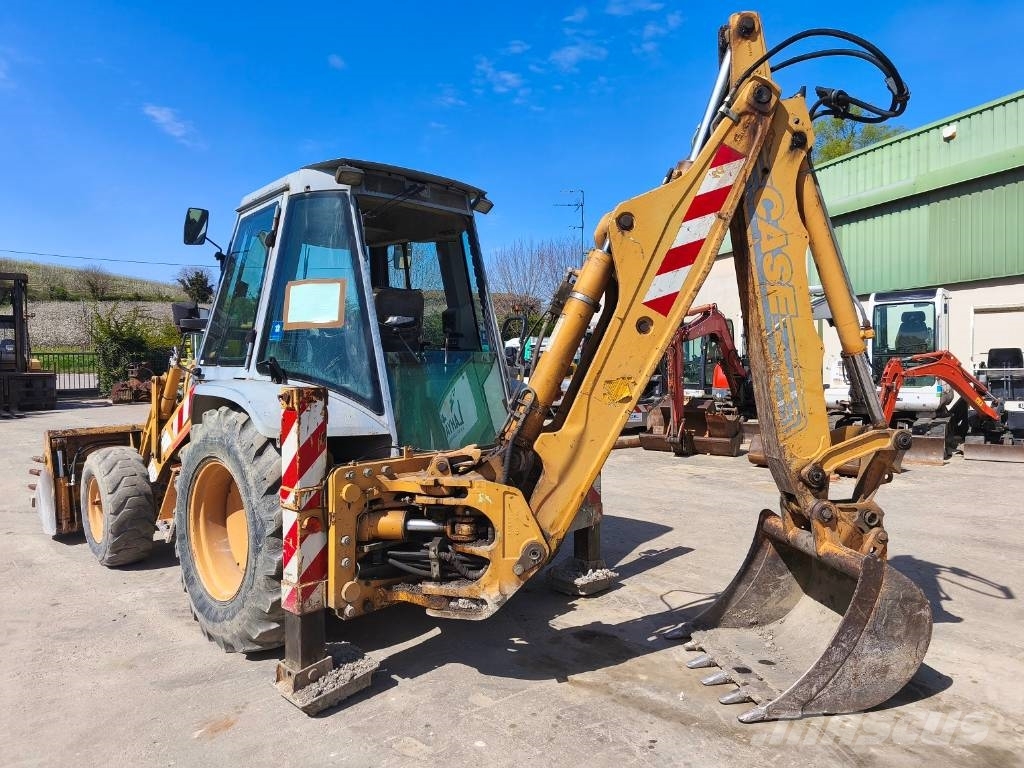 Case 580 K Turbo, 1995, chuzelles, Auvergne-Rhône-Alpes, France