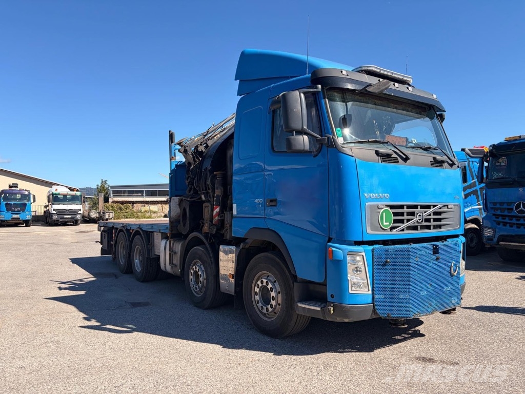 Volvo FH 480 + Effer 480 6S ローダークレーン