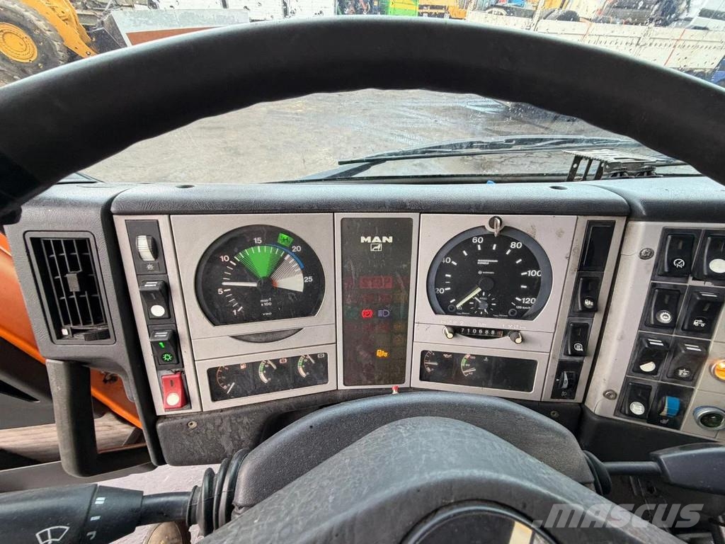 MAN 19.403 4x4 Manuel Gearbox Big Axle Kipper Hydrauli Vetopöytäautot