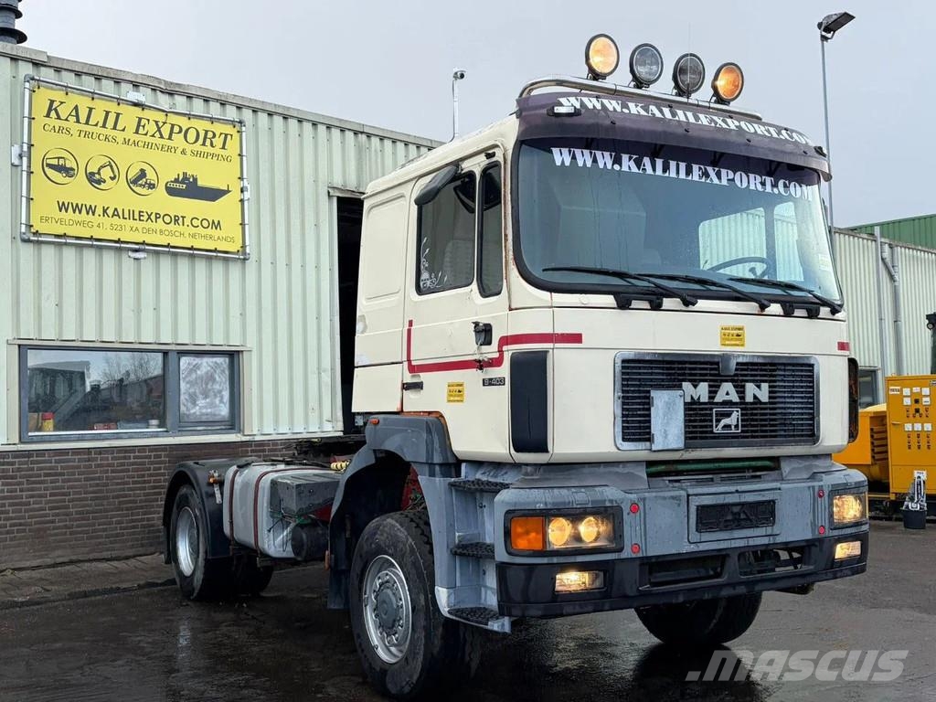 MAN 19.403 4x4 Manuel Gearbox Big Axle Kipper Hydrauli Vetopöytäautot