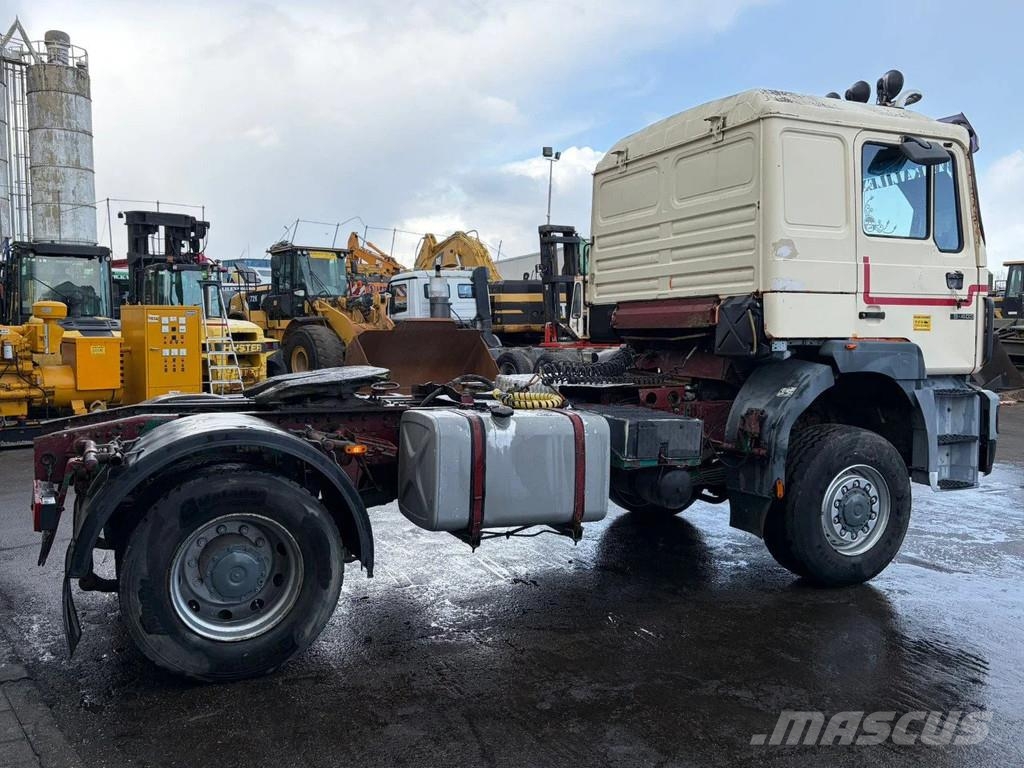 MAN 19.403 4x4 Manuel Gearbox Big Axle Kipper Hydrauli Vetopöytäautot