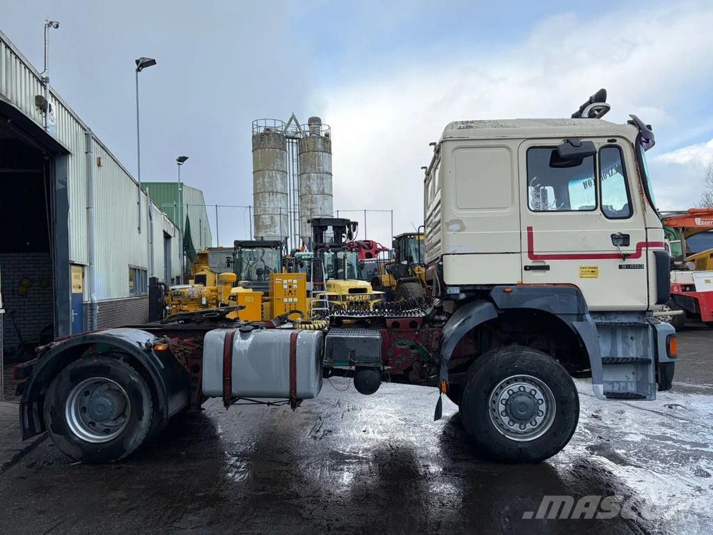 MAN 19.403 4x4 Manuel Gearbox Big Axle Kipper Hydrauli Vetopöytäautot