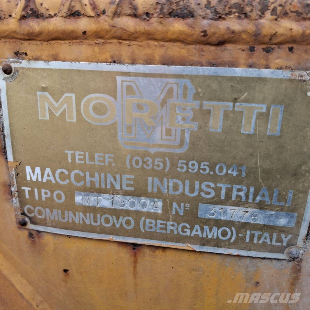 MORETTI MATADOR Frontaliniai krautuvai ir ekskavatoriai