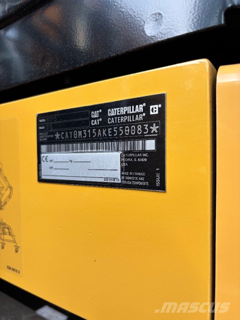 CAT M315 Wielgraafmachines