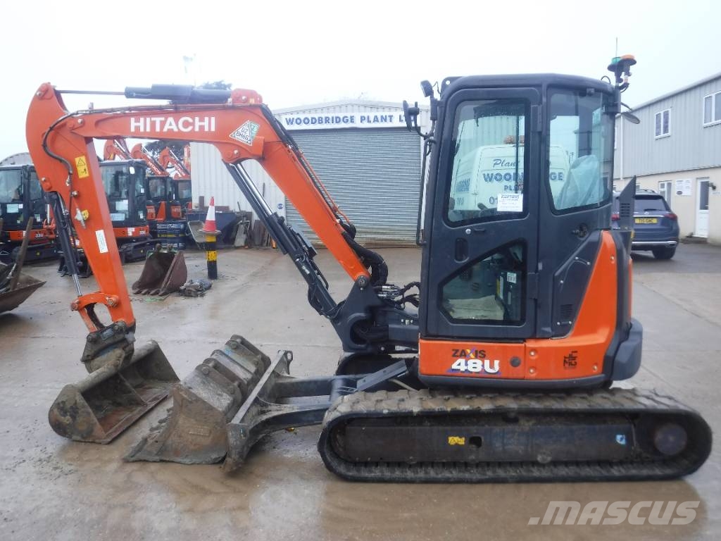 Hitachi ZX 48 U-6, 2023, Luton, Bedfordshire, United Kingdom