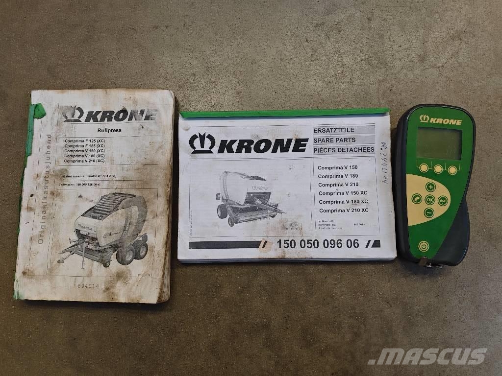 Krone Comprima V 180 XC Ruloonpressid