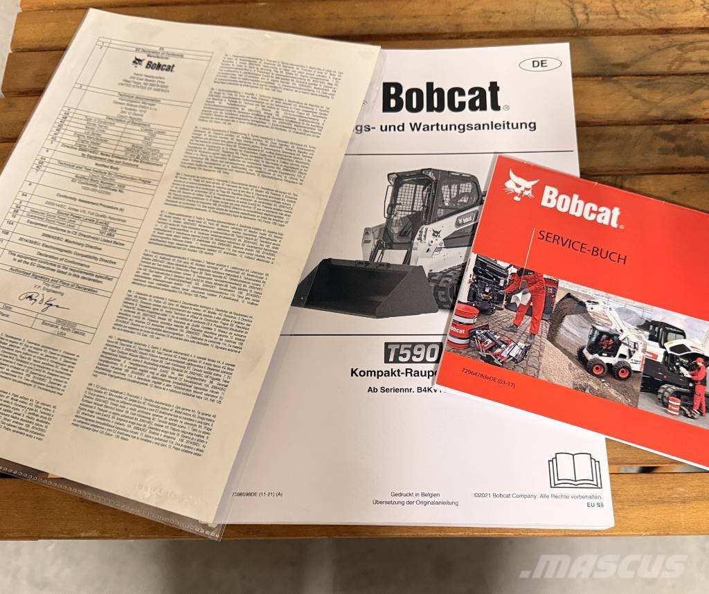 Bobcat T 590 HF Tuplanopeus Liukuohjatut kuormaajat