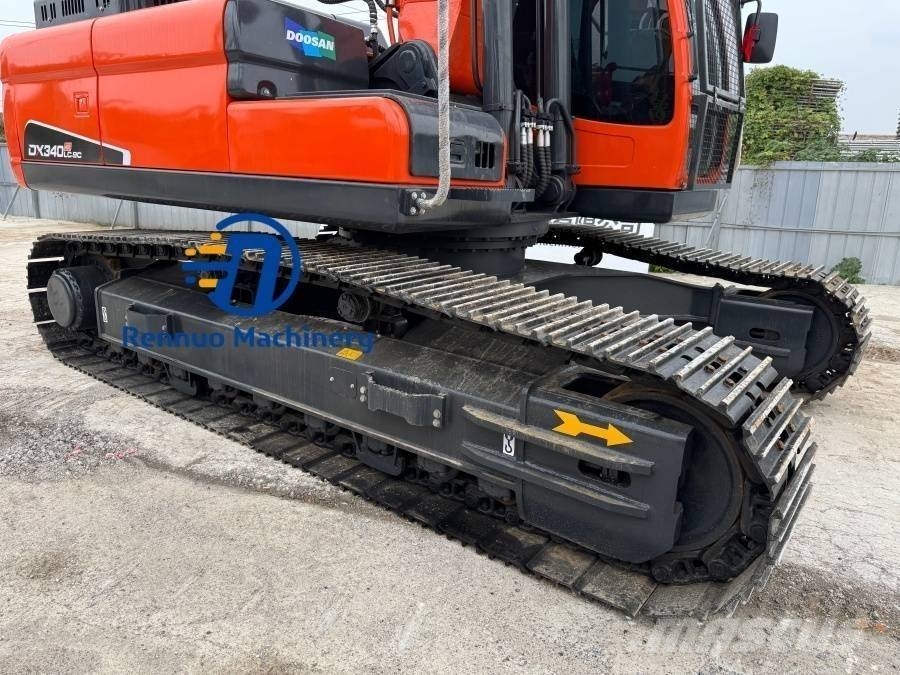 Doosan DX 340 Rupsgraafmachines