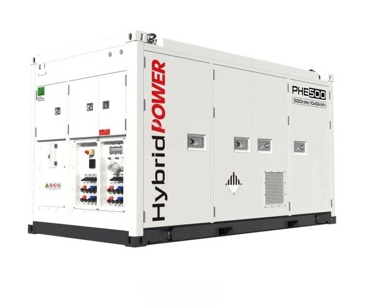  PHE500 Hybrid Energy System- 500 kVA - 1040 kWh hybridgenerator