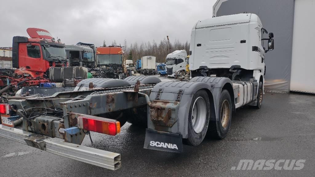 Scania R164 480 rautajouset,av4100mm , ADR. HIENO!! Φορτηγά Σασί