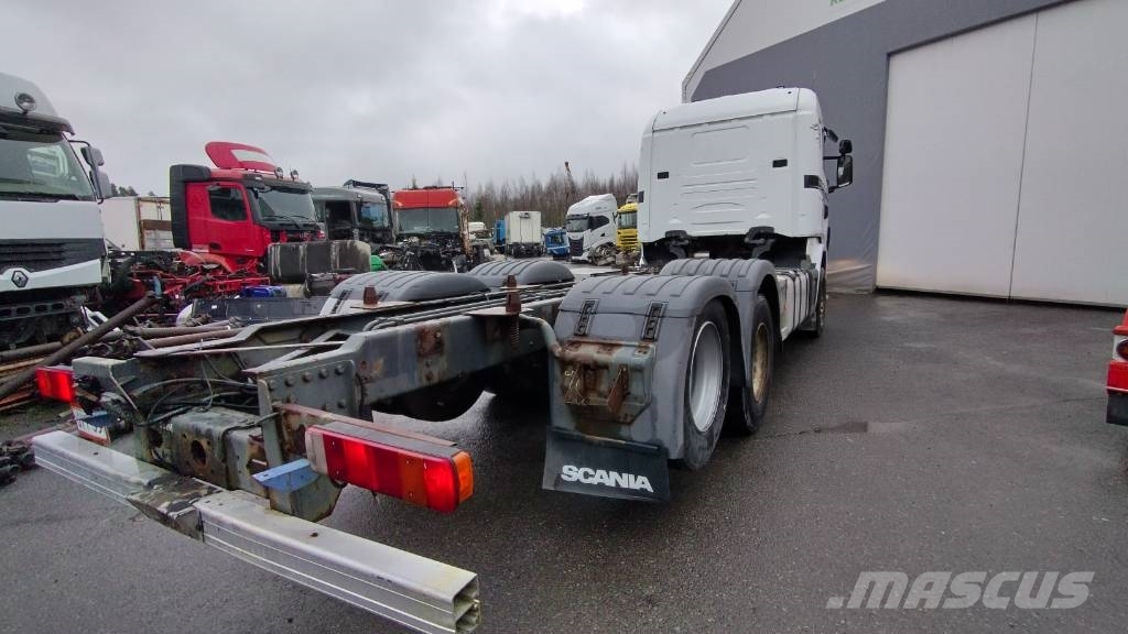 Scania R164 480 rautajouset,av4100mm , ADR. HIENO!! Φορτηγά Σασί