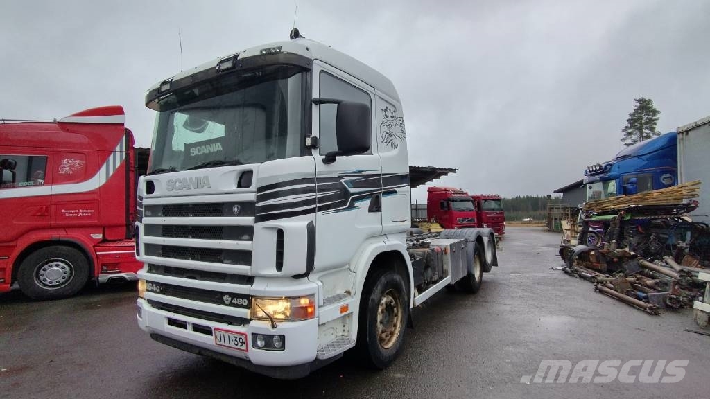Scania R164 480 rautajouset,av4100mm , ADR. HIENO!! Φορτηγά Σασί
