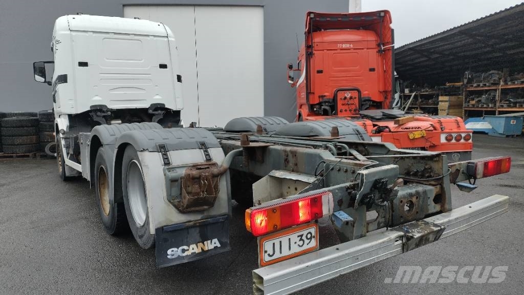 Scania R164 480 rautajouset,av4100mm , ADR. HIENO!! Φορτηγά Σασί