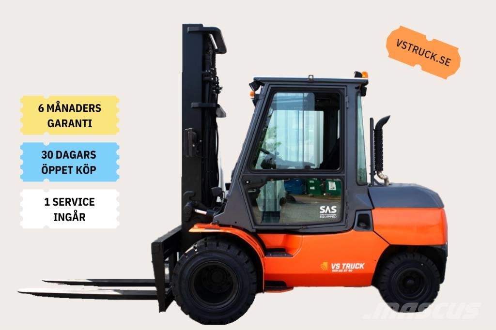 Toyota Tonero 42-7FDA50, 5-tons dieselmotvikt Nya gafflar Diesel forklifts