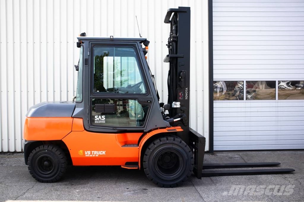 Toyota Tonero 42-7FDA50, 5-tons dieselmotvikt Nya gafflar Diesel forklifts
