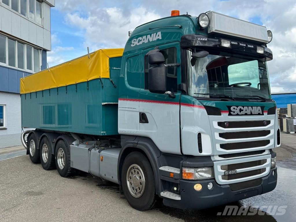 Scania R480 8X4 EURO 5 + HOOKLIFT Rol kiper kamioni s kukama za dizanje