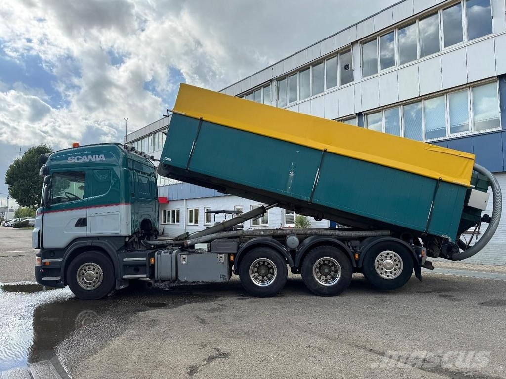 Scania R480 8X4 EURO 5 + HOOKLIFT Rol kiper kamioni s kukama za dizanje