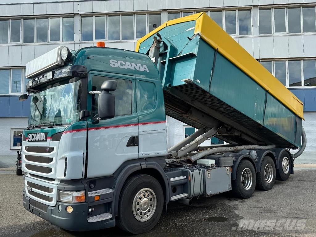 Scania R480 8X4 EURO 5 + HOOKLIFT Rol kiper kamioni s kukama za dizanje