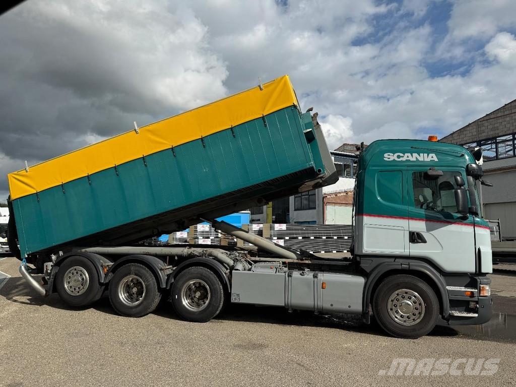 Scania R480 8X4 EURO 5 + HOOKLIFT Rol kiper kamioni s kukama za dizanje