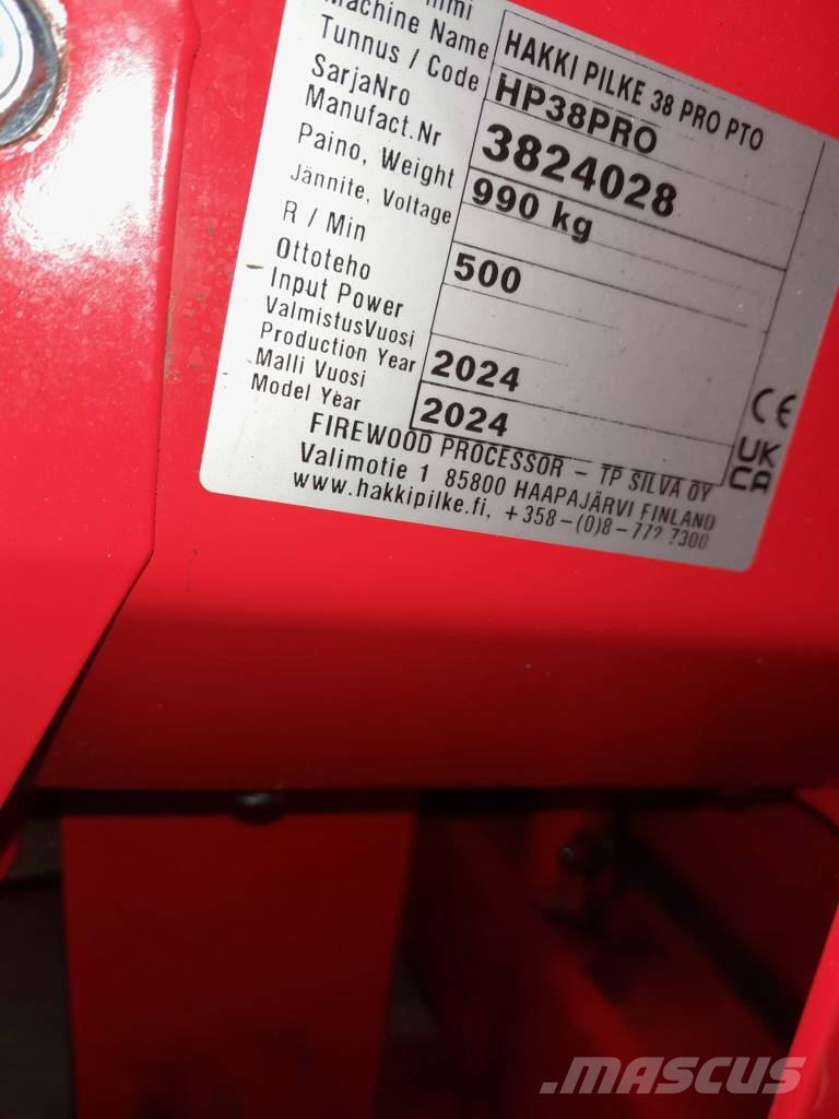 Hakki Pilke 38 Tr Pro Klapikone Despicatoare si taietoare de lemne