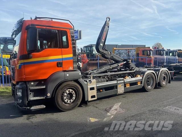 MAN TGS 26.460 (6x2 / 2016 / euro 6 / hooklift / 26168 Abrollkipper