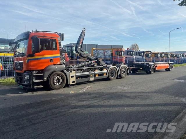 MAN TGS 26 .460 (6x2 / 2019 / EURO 6) + Aanhanger Camion ampliroll