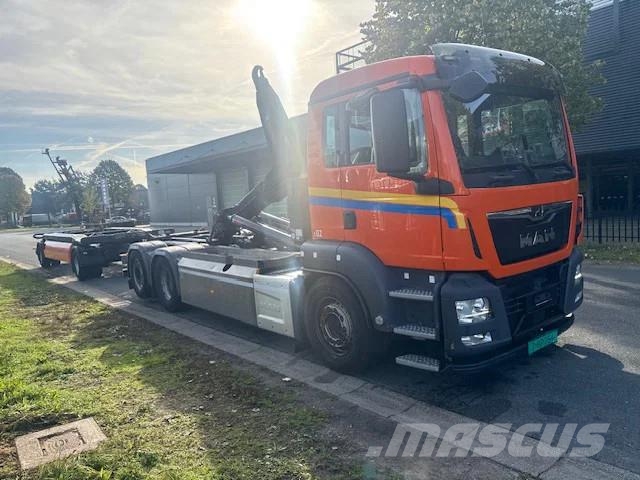 MAN TGS 26 .460 (6x2 / 2019 / EURO 6) + Aanhanger Camion ampliroll