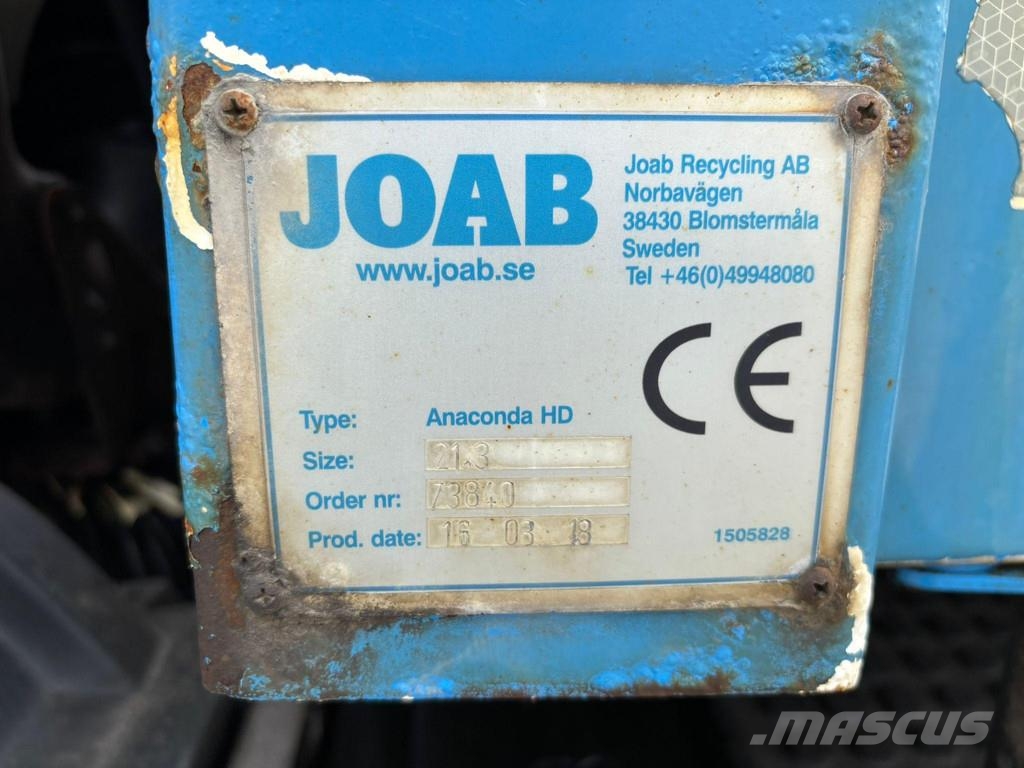 Volvo FM 410 6x2*4 JOAB ANACONDA 21.3 m3 + WINCH Sopbilar