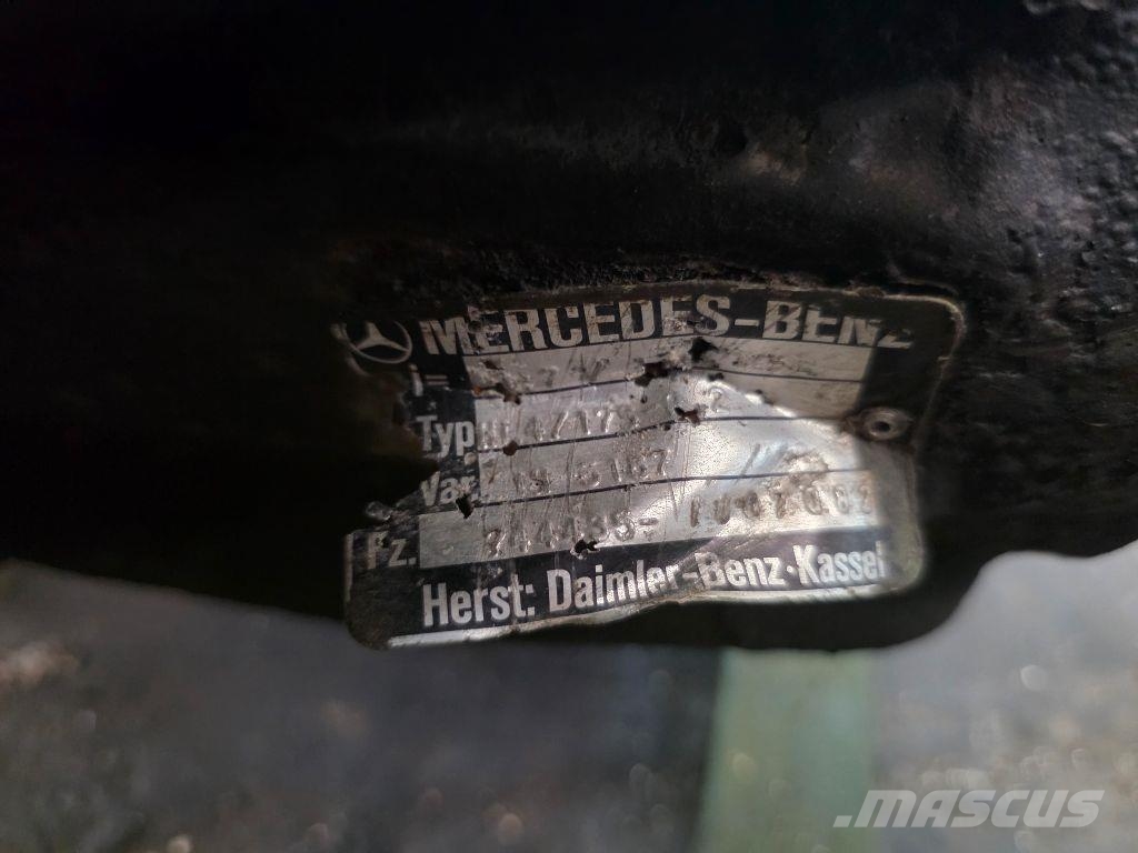 Mercedes-Benz HL 4/17S-9,2 43:7 Osovine