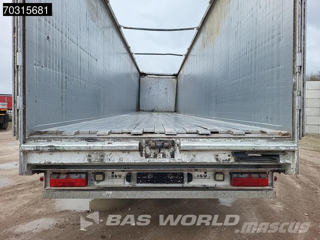 H&W HWDKSS38 3 axles APK 05/26 Lift Axle Cajas de piso oscilante