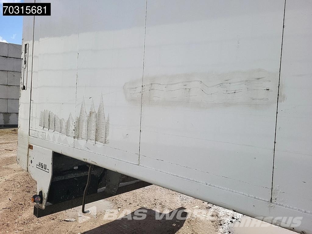 H&W HWDKSS38 3 axles APK 05/26 Lift Axle Cajas de piso oscilante