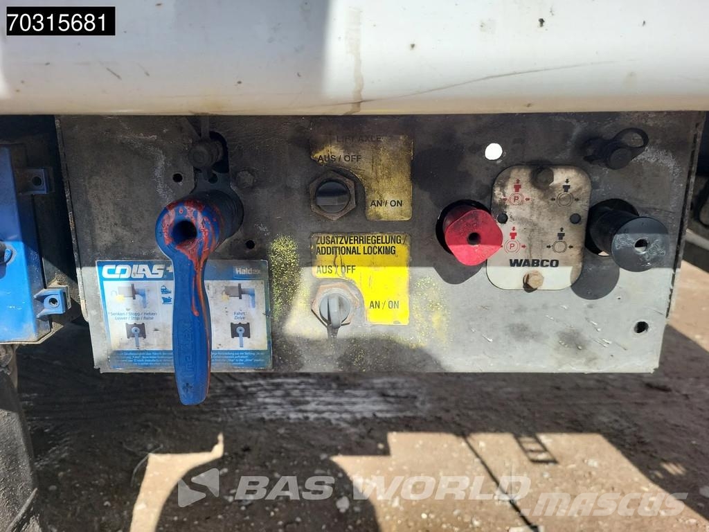 H&W HWDKSS38 3 axles APK 05/26 Lift Axle Cajas de piso oscilante