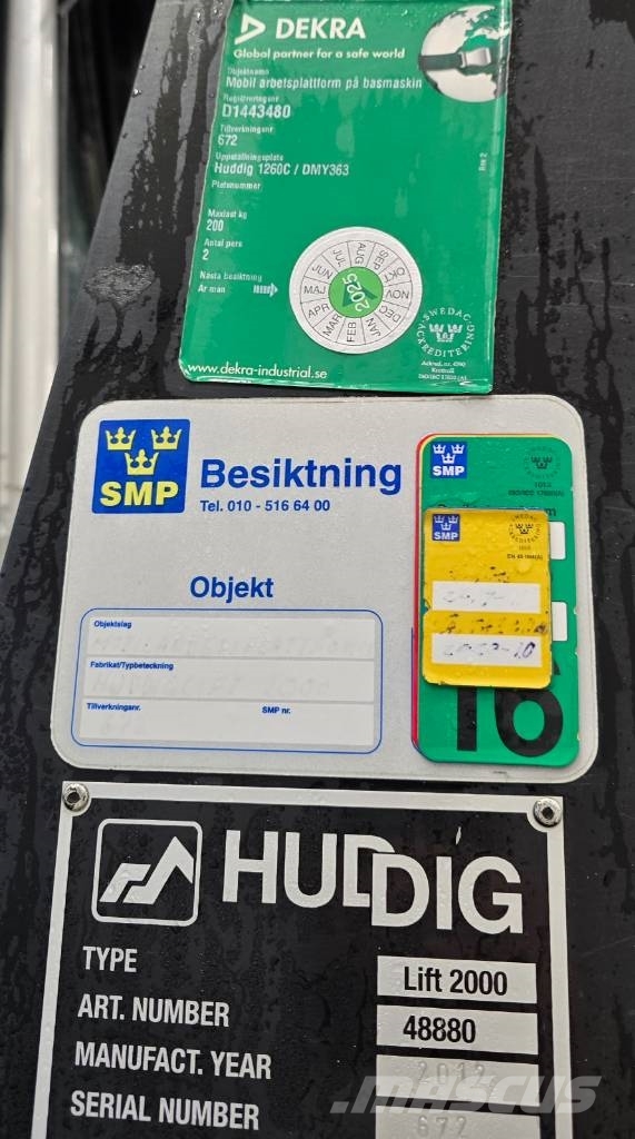 Huddig 1260 C Graaf-laadcombinaties