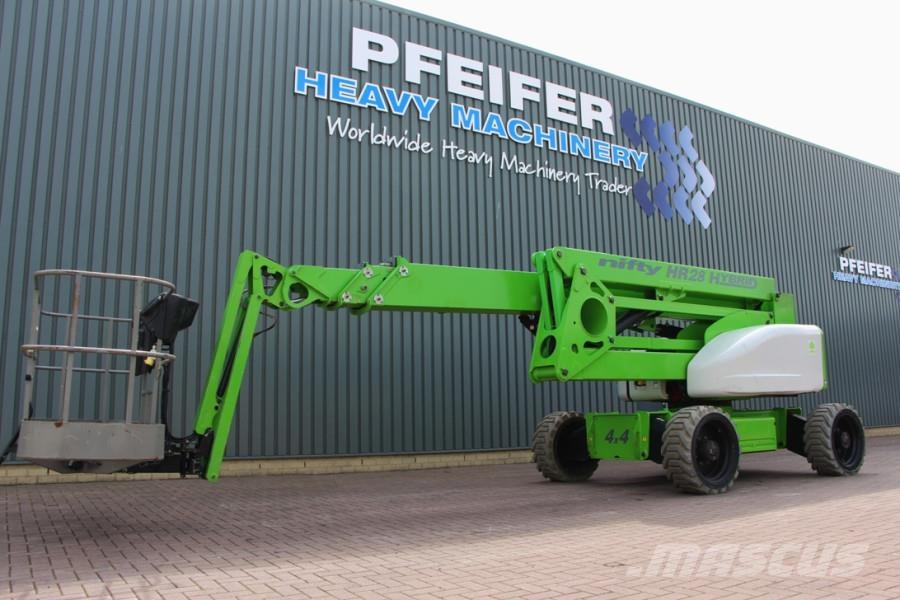 Niftylift HR28 HYBRIDE Hybrid, 4x4 Drive, 28m Working Height Elevadores braços articulados