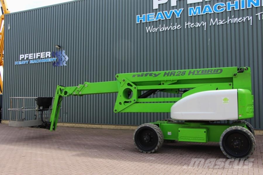 Niftylift HR28 HYBRIDE Hybrid, 4x4 Drive, 28m Working Height Leddede bomlifter