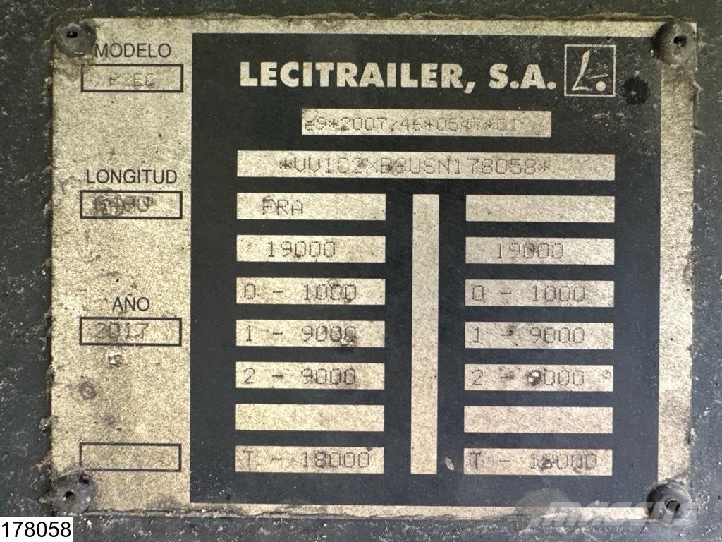 Lecitrailer Middenas Frigoblock EK 13 U Skaphengere Frys/kjøl/varme